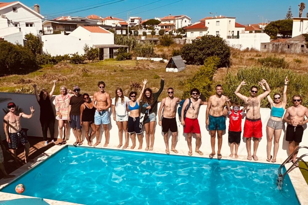 surf hiša portugalska - surf hostel